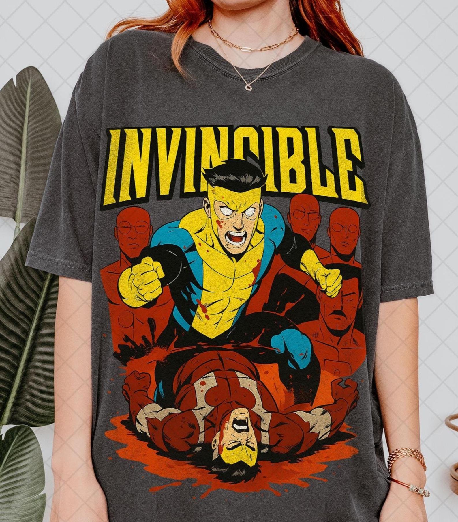 Comfort Colors Limited Invincible Mark Superhero T shirt, Comic Book Bootleg Fan Tee T shirt, Gift For Women and Man Unisex T shirt S