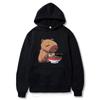 Funny Ok I Pull Up Capybara Potisk Mikina Unisex Dámská Móda Mikiny Streetwear Mikiny JDM Automobile Culture