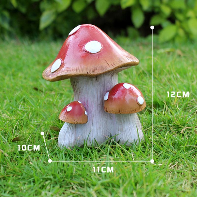 Cartoon Simulatie Grote Paddenstoel Decoratie Buiten Tuin Patio Landschap Ornament