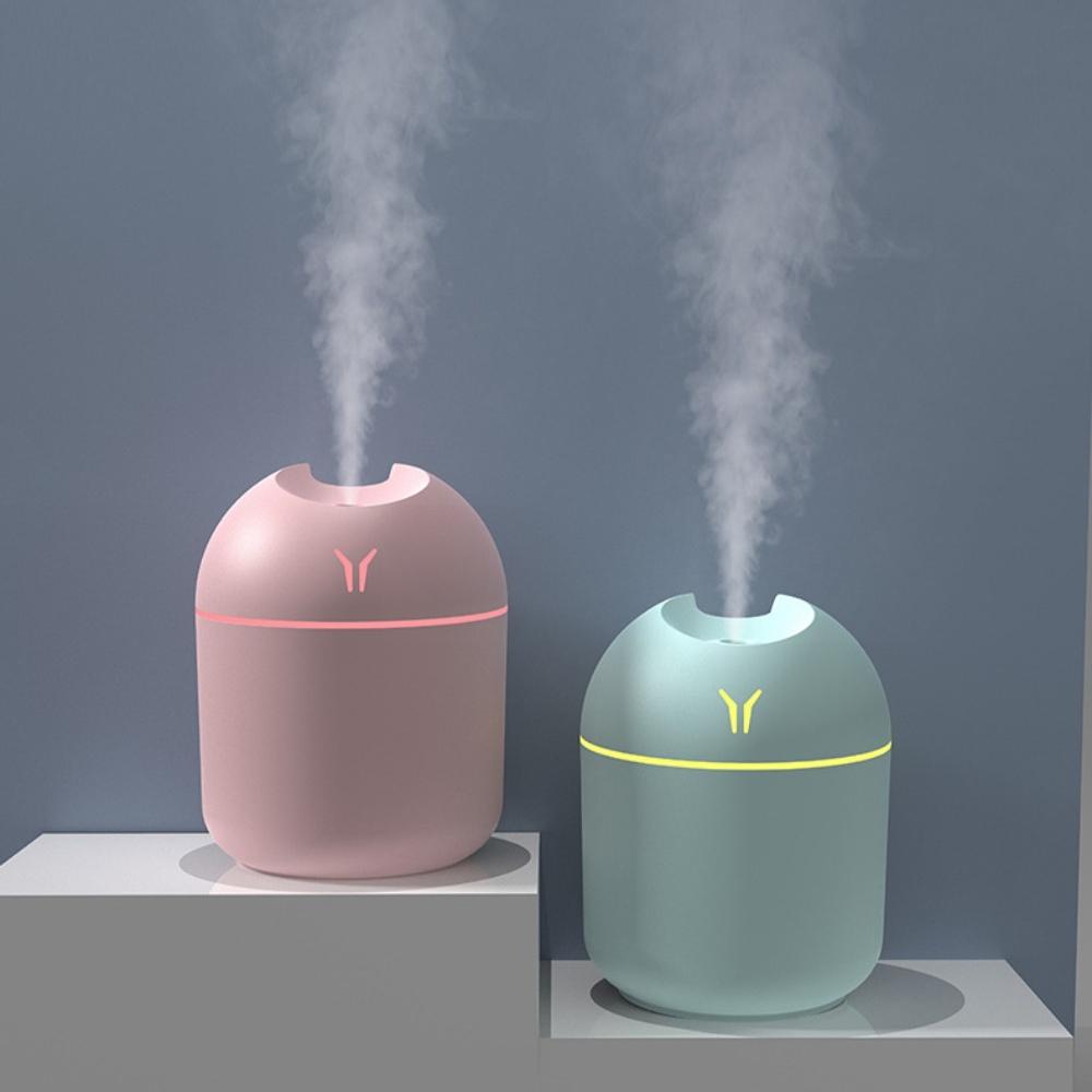 250ML USB Mini Air Humidifier Aroma Essential Oil Diffuser For Home Car Ultrasonic Mute Mist Maker Diffuser with LED Color Lamp