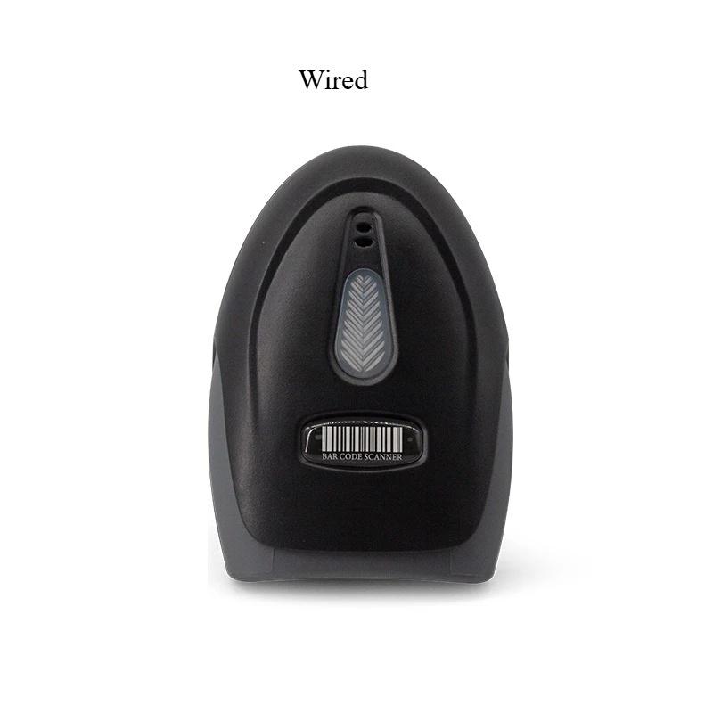 Support Mobile Phone iPad Bluetooth 2D Barcode Reader And S8 QR PDF417 2.4G Wireless Wired Handheld Barcode Scanner USB