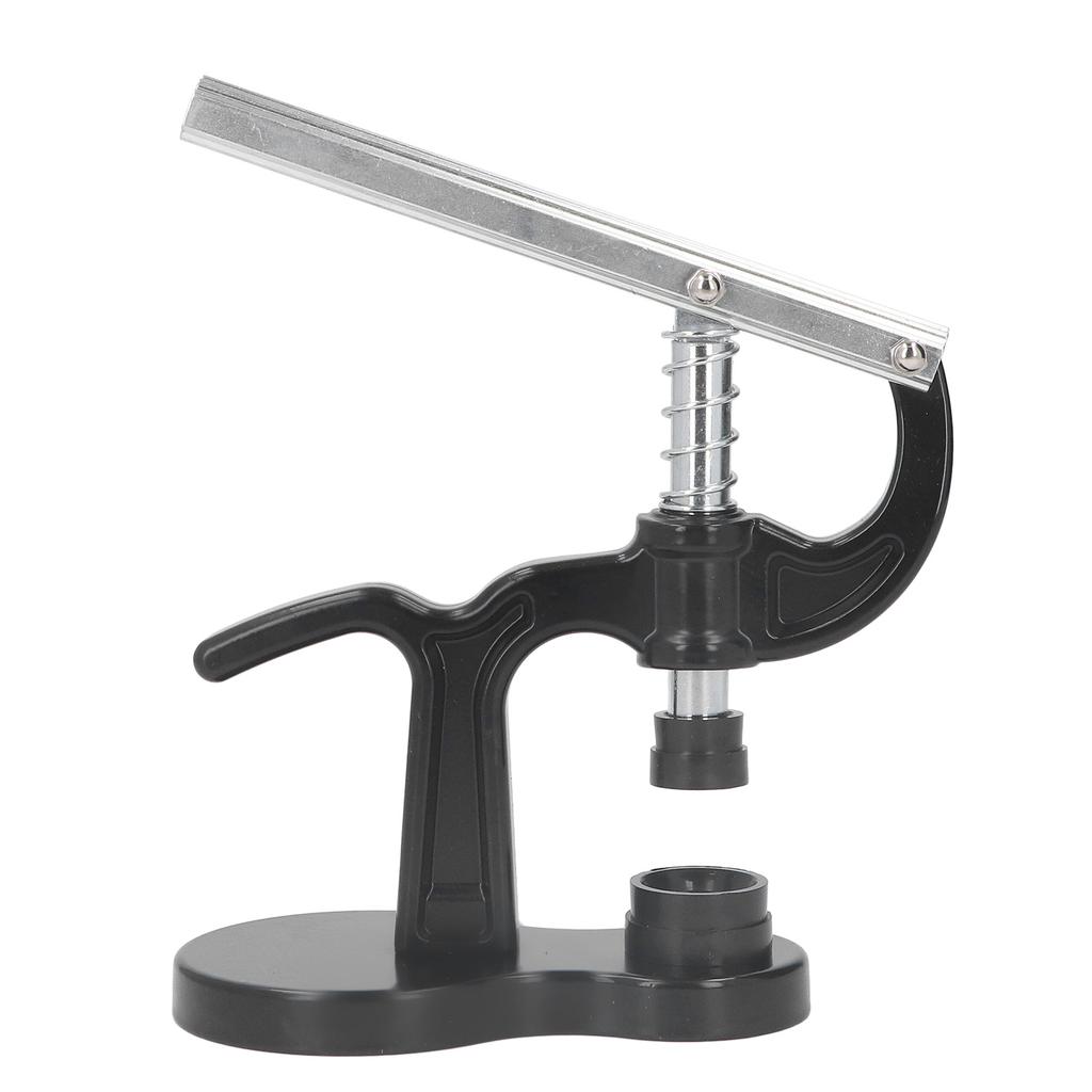 Prensa de Caixa de Relógio Braço de Mola Alça Antiderrapante Fechador de Tampa Traseira de Relógio com 12 Matrizes para Reparo