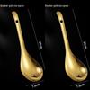 Wutuo Große Goldene Edelstahl Reislöffel - 2er-Pack