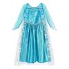 Frozen Queen Elsa Princess Dress - Children's Blue Gown for Girls