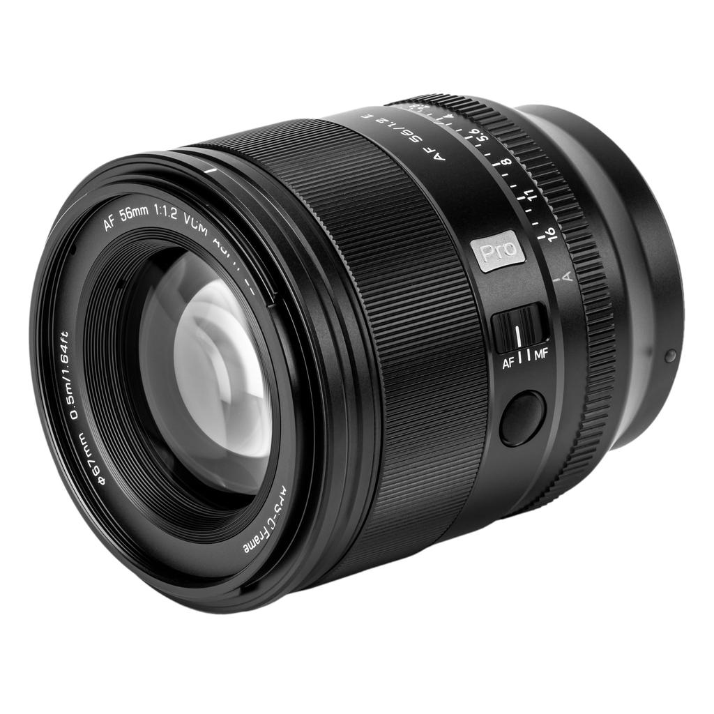 VILTROX AF 56mm PRO E Veľkootvorový pevný objektív pre Sony HyperVCM Focus Kompatibilný s Sony stredným vymeniteľným objektívom F1.2 Objektív, f/1.2, APS-C