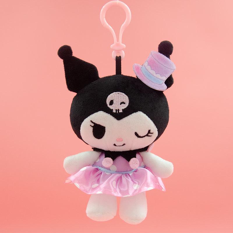 Genuine Sanrio Kuromi My Melody Hello Kitty Cat Plush Pendant Doll