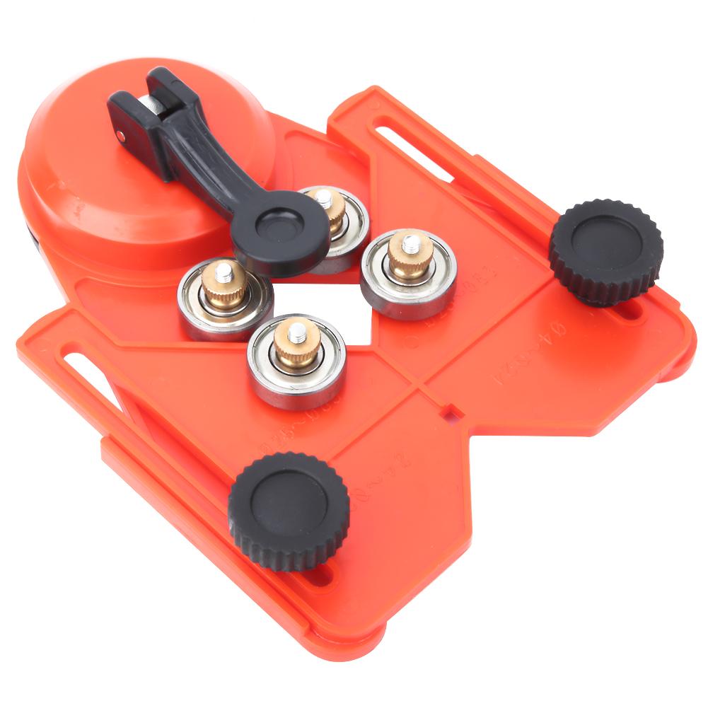 Glass Tile Punch Locator Red Adjustable Hole Positioning Tool Hole Locator Drilling Guide