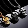 Exaggerated Personality, Oversized Skull Necklace Men'S Fashion Popular Halloween