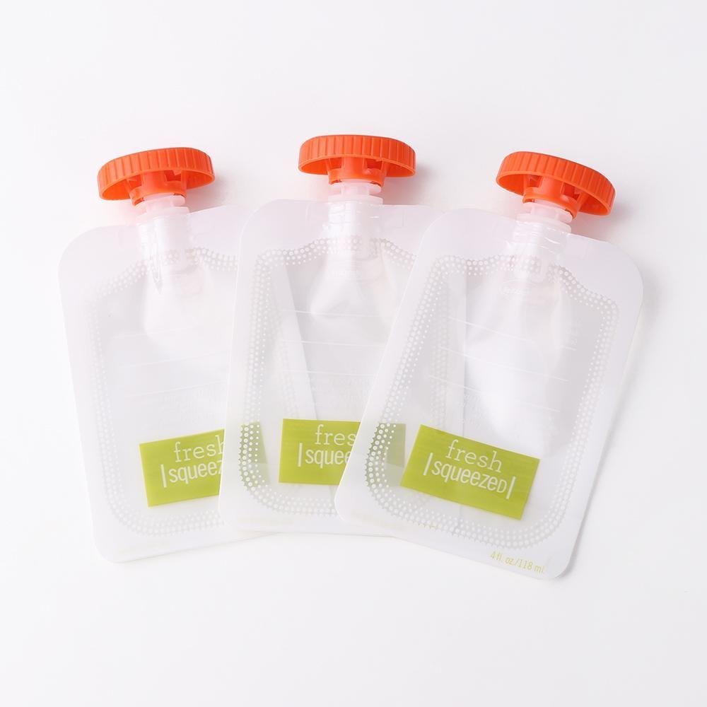 10PCS Stand Up Cover Lock Smell-proof PC Plastic Storage Pouch Fresh Bag Food Supplement Package