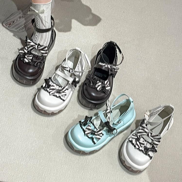 Popular French Hepburn style platform small leather shoes women's 2025 new summer skirt versatile soft-soled Mary Jane shoes