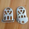 1 Pair Bike Foot Peg Strong Loading Folding Steel Anti-rust Bike Foot Footrest Pedal for MTB