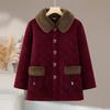LANGSHA Women's Winter Fleece-Lined Cotton Jacket