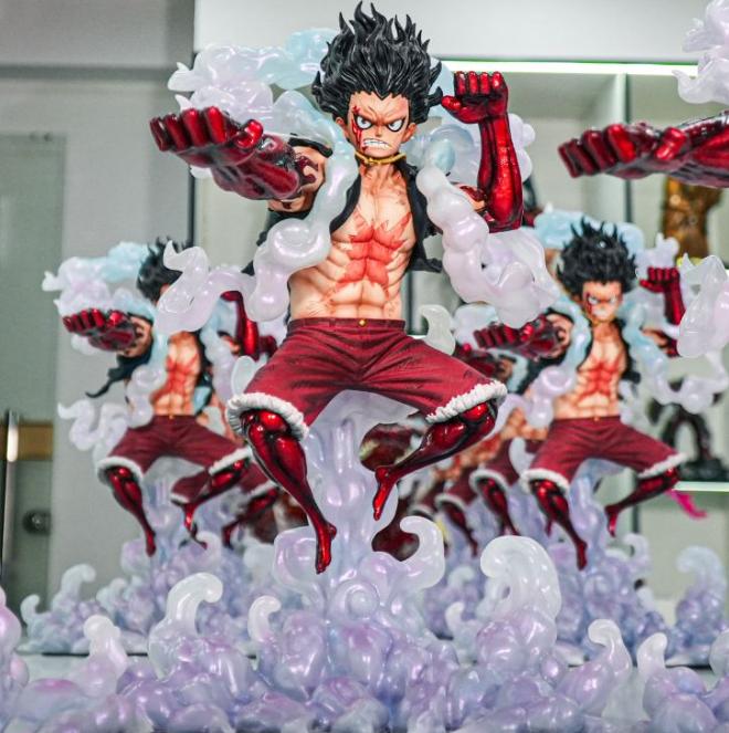 Jt Король Ворюг Д.Ф. Luffy Снаряжение Четвертое Змеиный Человек ПВХ Фигурка-Карта Коллекция Анимации Модель Статуэтка Игрушки Для Поклонников И Поклонников.