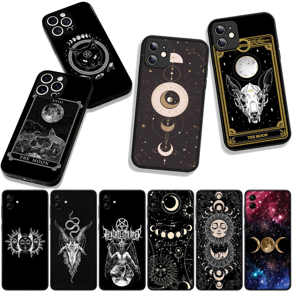For Motorola Moto Edge 70 60 Fusion 40 NEO 20 Pro G Stylus G56 G96 G52 G41 G42 G51 Case Moon Tarot Mystery Totem Divine Witch