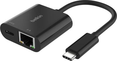 Belkin F2cu040dswhtapl USB-C To Gigabit Ethernet Adapter 1000 Mbit/s Black