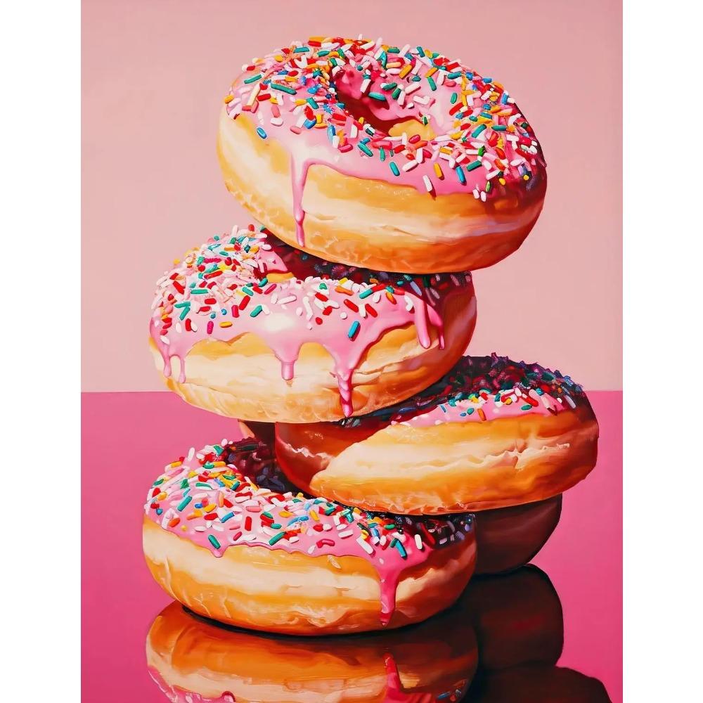 Beautiful And Sweet Creative Candy Dessert Art Design Poster Canvas Print Living Room Bedroom Kitchen Dining Room Wall Decor