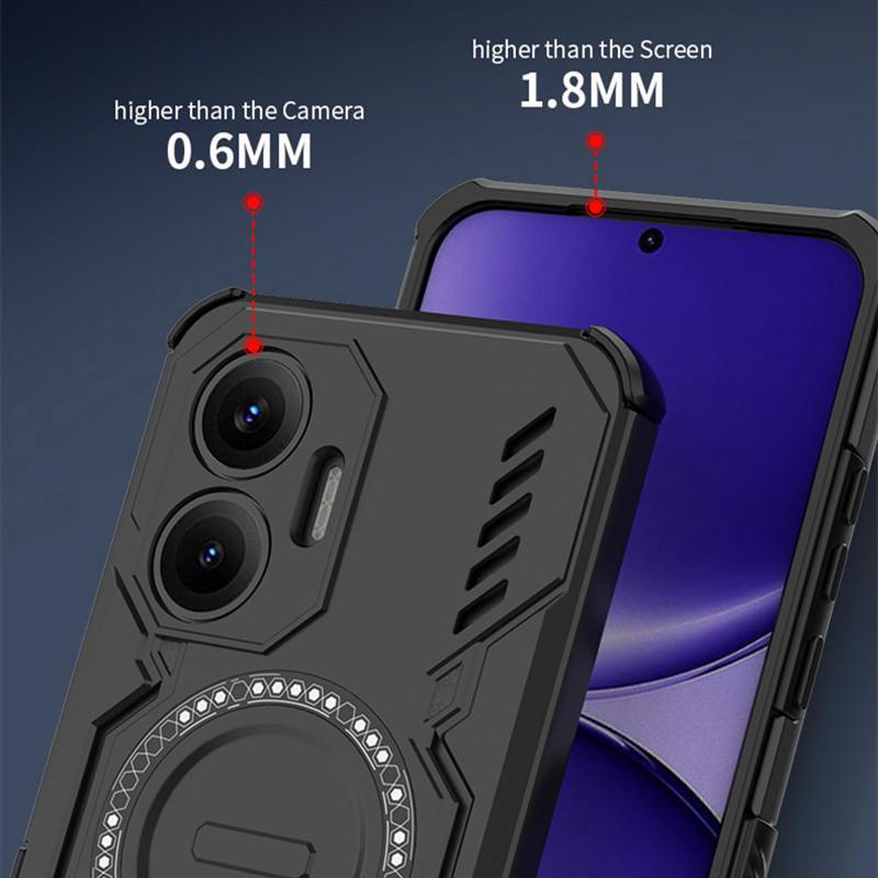 For Redmi Turbo 4 Pro Case For Redmi Turbo 4 Pro Cover Airflow Channels Heat Dissipation Shockproof Bumper