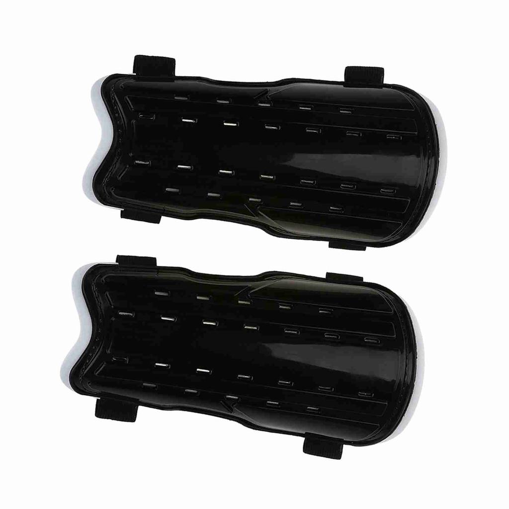 1Pair Soccer Football Breathable Leg Shin Protective Guards Pad Board for Adults (Black)