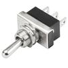 Heschen Metal Toggle switch Flick Flip, KN3D-103, 12V 25A, SPDT, ON/OFF/ON, 3 Positon, 3 Pin, for Car Dash Light
