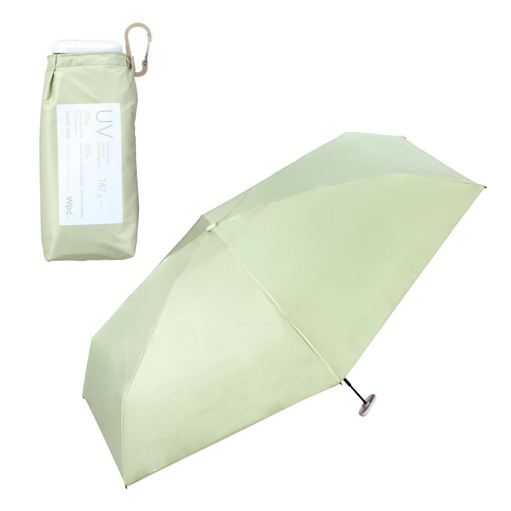 Sun Aerial Pistachio Light UV for Sunny and Rainy Folding for Commuting and 2026Wpc. Umbrella, Light-Blocking Tiny, Heat-Blocking/100%