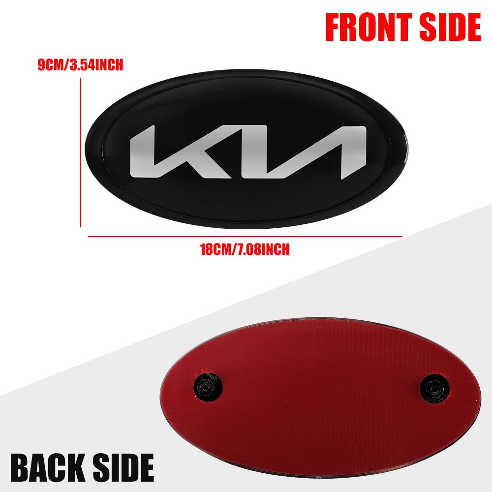 1pcs 3D Car Emblem Center Badge Sticker Decal Styling Accessories For KIA Rio Ceed Sportage Cerato Soul Sorento K2 K5 Picanto