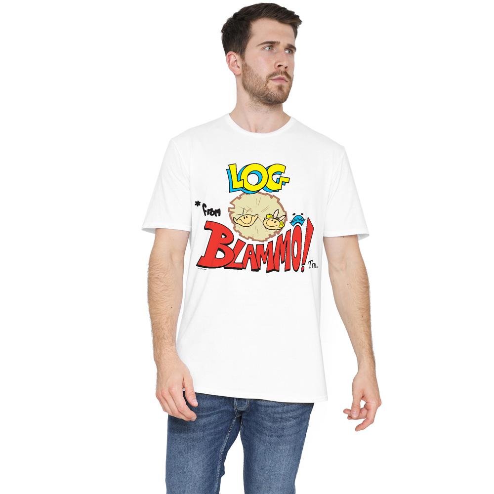 Ren & Stimpy Mens Log From Blamo T-Shirt