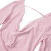 Frühjahr 2025 Damen Polyester V-Ausschnitt Bodycon Kleid: Schicker und sexy Stil für Society-Gäste