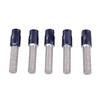 5 Pcs Dry Drill Bit M10 Thread 10mm Tile Drill Bits Set for Ceramic Marble Stone