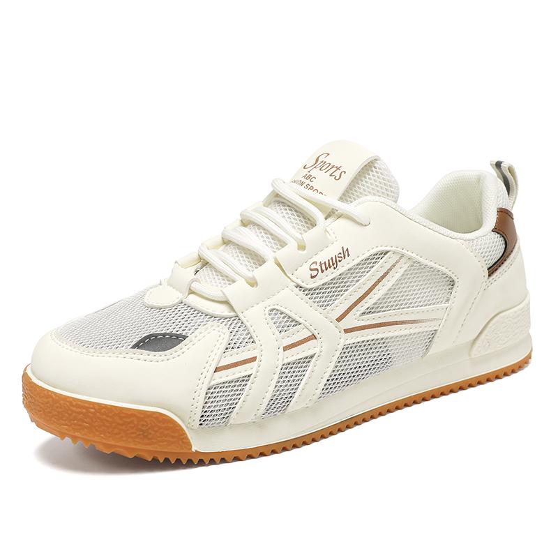 

Новые летние женские туфли, модные и универсальные полые женские туфли большого размера, спортивные кроссовки Forrest, повседневная обувь для родителей и детей 44 белый