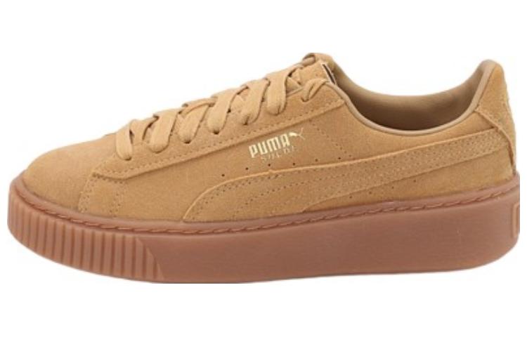PUMA Suede Platform Sd Oatmeal Women s 364718-01 37