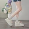 Pinke Plateau-Sneaker für Studentinnen, Sommer, neues Nischendesign, atmungsaktive Sportschuhe