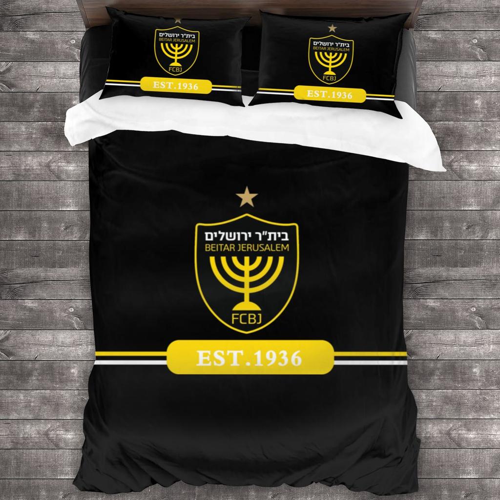 Beitar Jerusalem All Season Twin Bedding Set Single Twin Full Queen King Size Bed Set Aldult Kids Bedroom Duvetcover Sets 3D