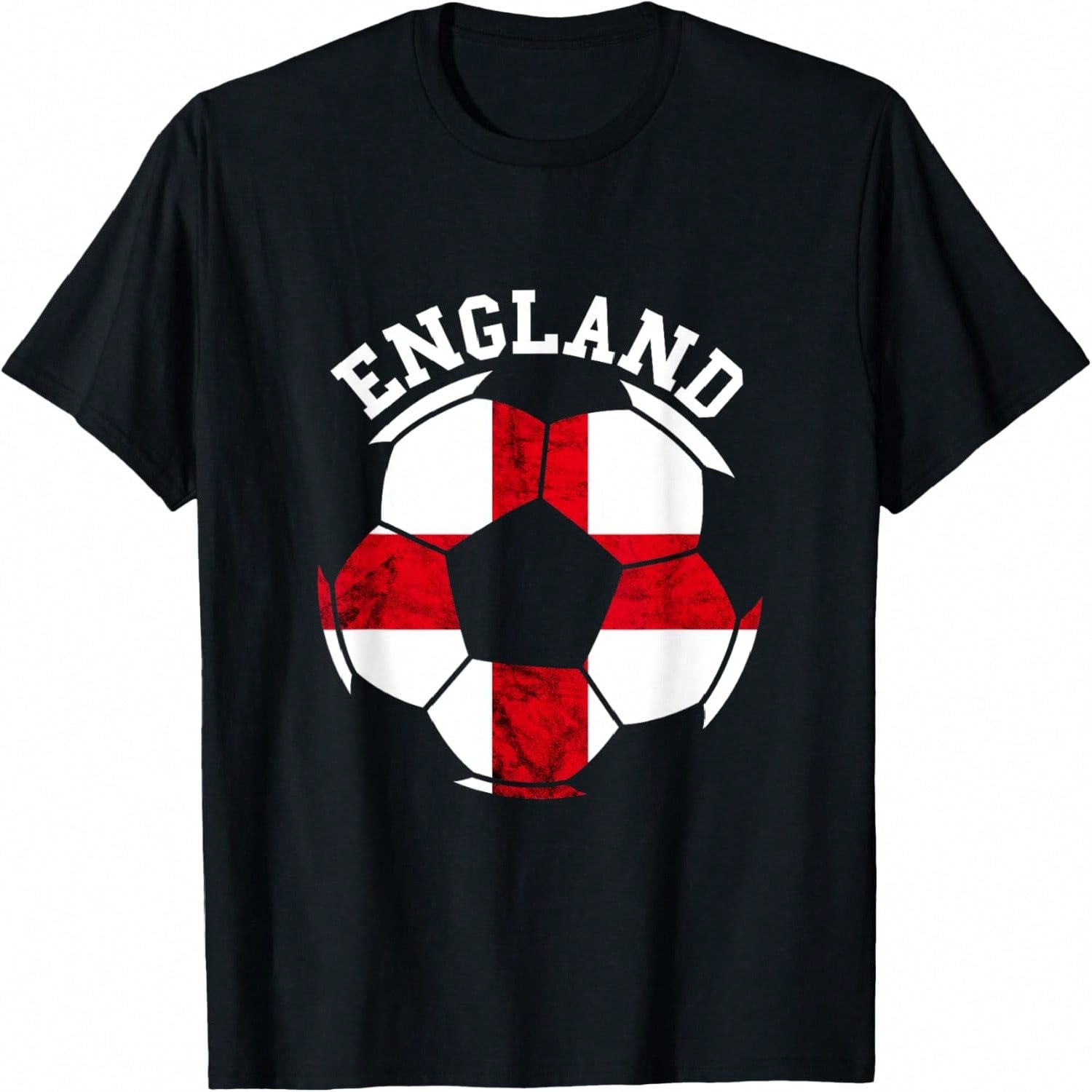 England Soccer Ball English Pride England St George s Cross T-Shirt S
