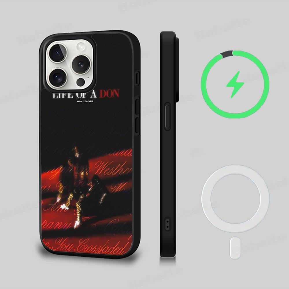 

Rapper Don Toliver Magnetic Phone Case For IPhone 16 15 14 13 12 11 17 Pro Max Plus Wireless Charge Cover iPhone 15 plus