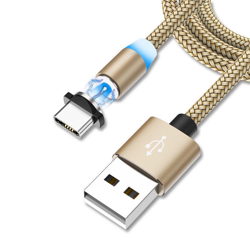 Magnetický nabíjecí magnetický datový kabel 3 v 1, nabíjecí kabel s jedním a třemi tahy