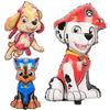 Lebhaftes Paw-Ballon-Set mit Marshall, Chase und Skye für unvergessliche Geburtstagsfeiern