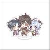10CM Anime Genshin Impact Figure Stand Model Xiao  Cute Desk Decor Standing Sign Gifts