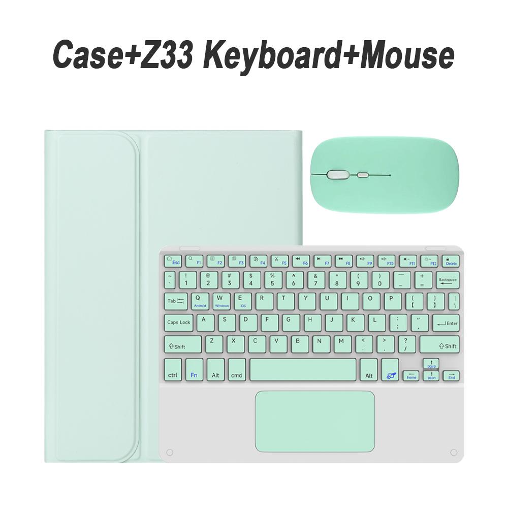 For Samsung Galaxy Tab A9 Plus 11 inch Case, Keyboard Case for Samsung Galaxy Tab A9+ 11 inch SM-X210/X216/X218