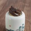 Ceramic Sealed Tea Storage Jar