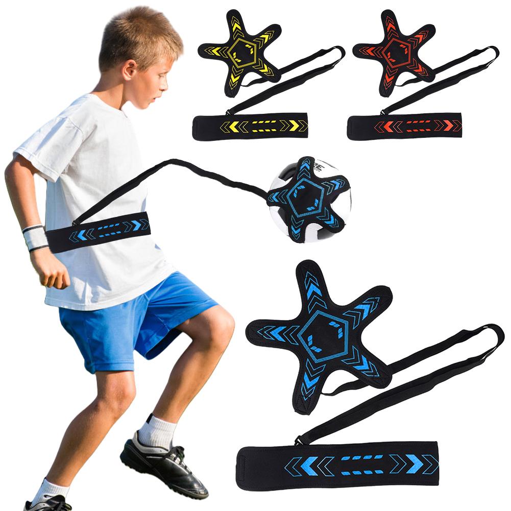 Football Kick Trainer Football Training Belt Neoprene Football Training Equipment Soccer Training Waist Belt for Kids Adults