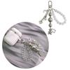 Handmade Alloy Keychain Pendant Handbag Decorations Fashion Clothing Bag Decorative Ornament Trendy Jewellery Gift