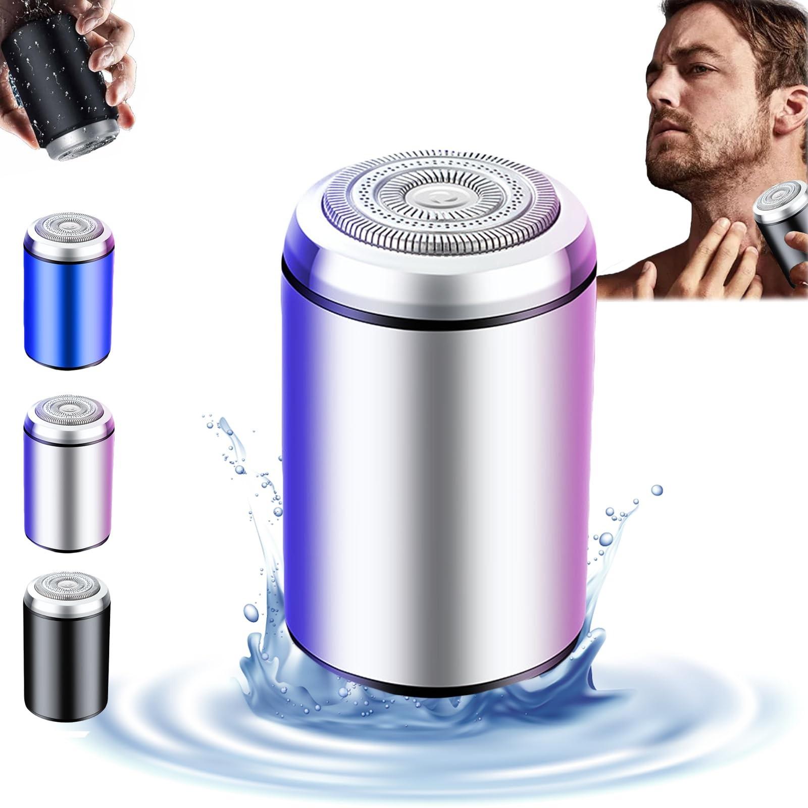 

Электробритва, портативная электробритва, карманный размер, моющаяся электрическая, USB-зарядка, водонепроницаемая электрическая бритва для бороды в автомобиле. One Size серебряный