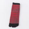 Two-Toe Cotton Socks: Striped, Sweat-Absorbent, Mid-Tube Style for All Seasons, Unisex Split-Toe Design