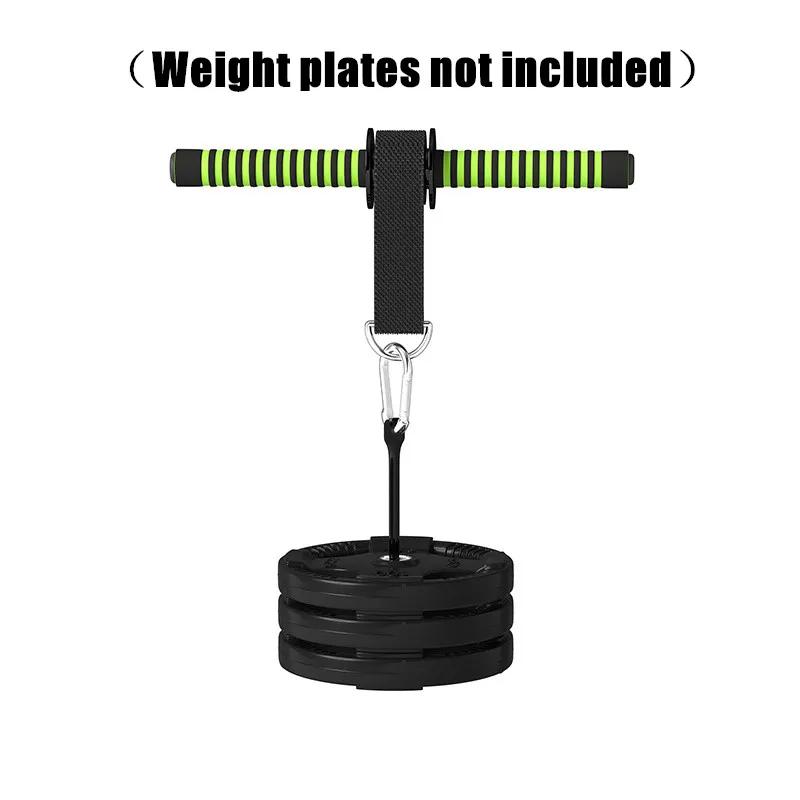 

Фитнес-тренажер для предплечий, тренажер для тренажерного зала, тренажер для рук, силовой тренажер для трицепса, подъем тяжестей, веревка, ролик для талии, силовая палка