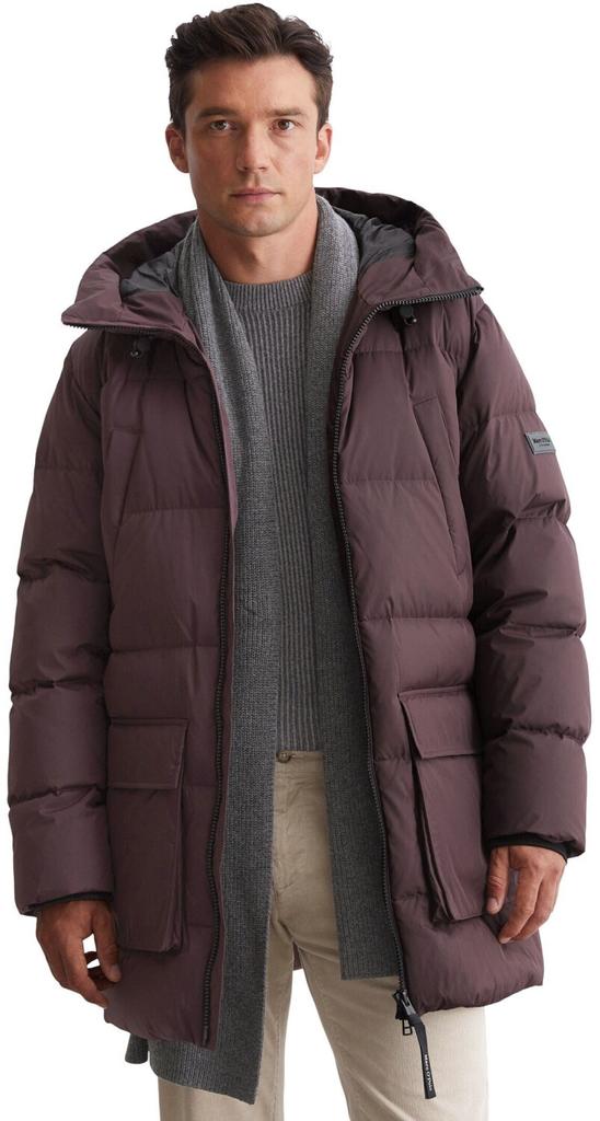 Зимняя куртка Marc O'Polo Kapuzen-Daunenjacke Regular (429096070270) фиолетовая глубина