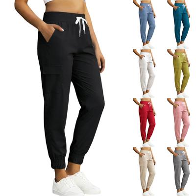 Modische Damen-Arbeitshose mit vielen Taschen: Leichte, schnell trocknende Freizeithose