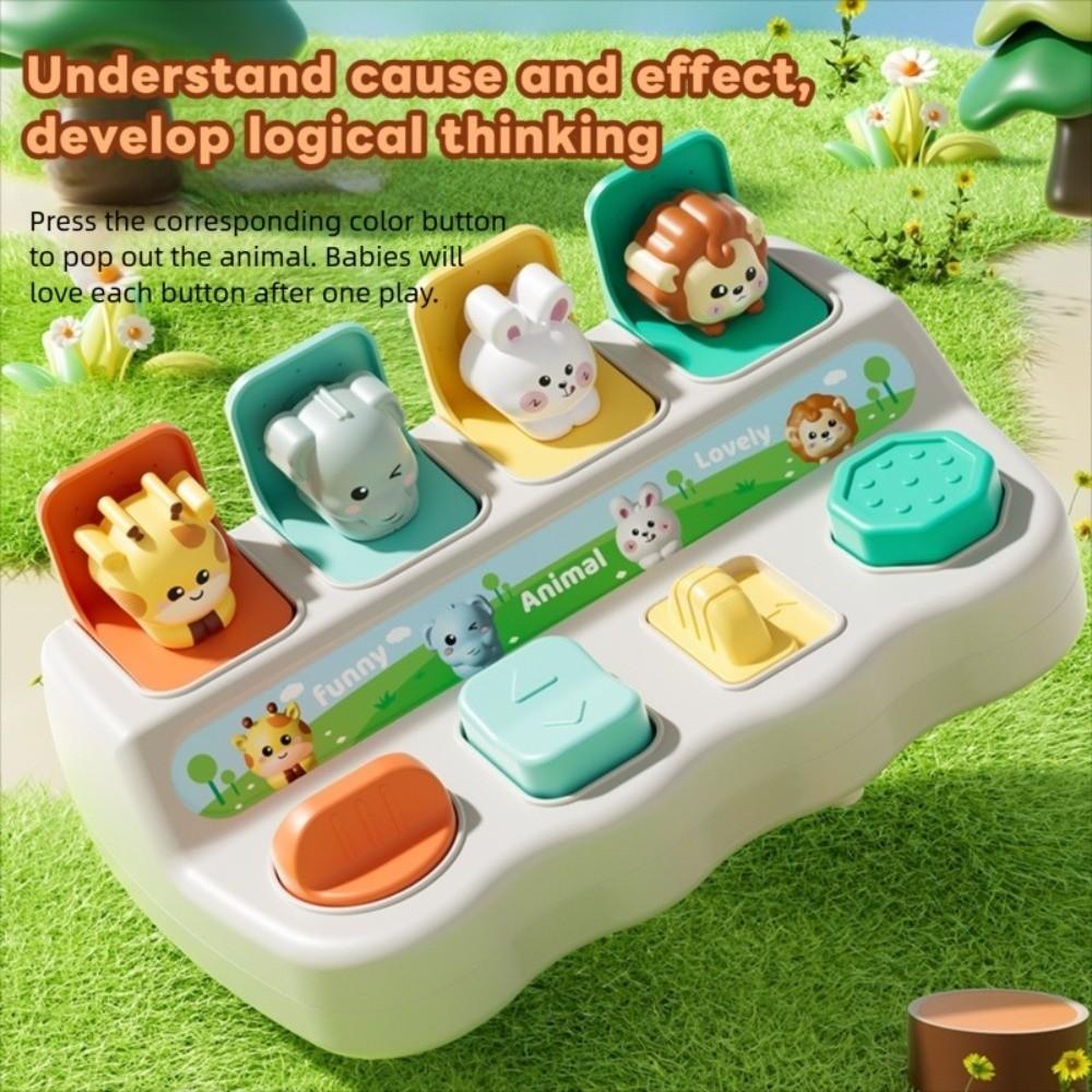 for Sorting Colors and Animals Baby Pop Up Whack a Mole Toy Learning Infant Toys  Kids