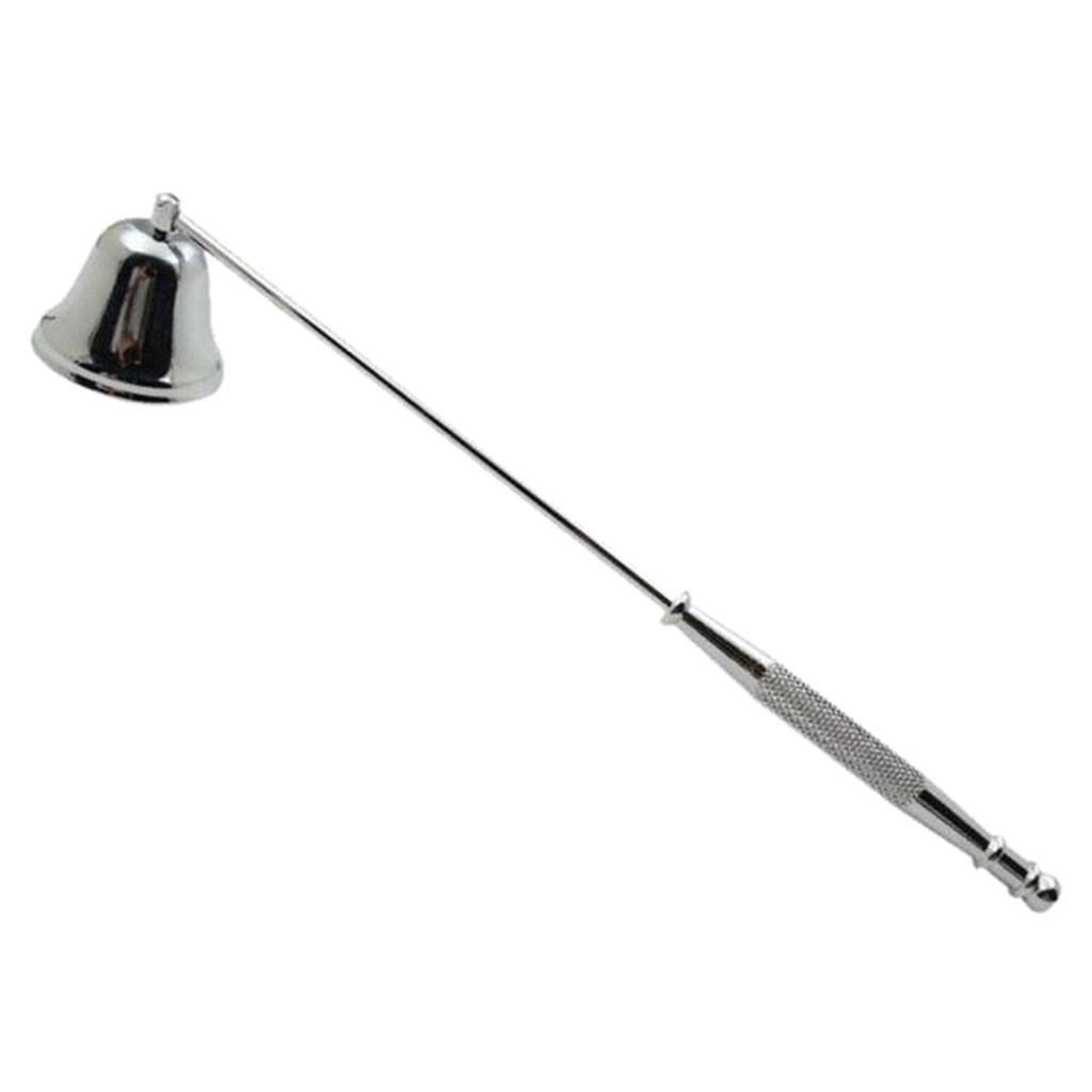 Stainless Steel Candle Snuffer Set Wicks Home Tool Long Handle Bell Fire Extinguisher Lighter Candle Trimmer Accessories Decor
