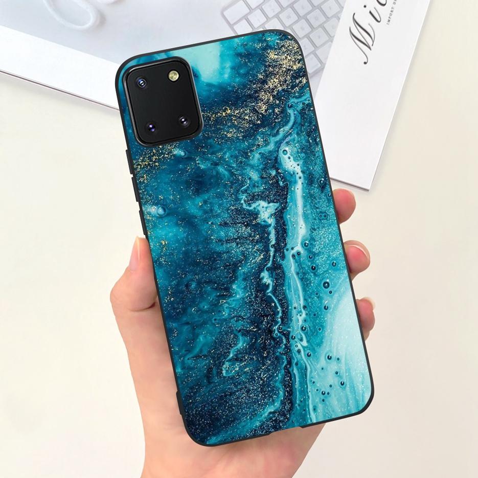 For Samsung Galaxy Note 10 Lite Case Cute Candy Painted Cover Soft TPU Phone Case For Samsung Note10 Lite Galaxy S10 Lite Bumper