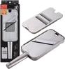 Kai Seki Magoroku Extreme Blade Juego de Cortador en Julianas y Rebanador de Acero Inoxidable con Protector DH3357 Mandolina de Cocina de 4 Piezas